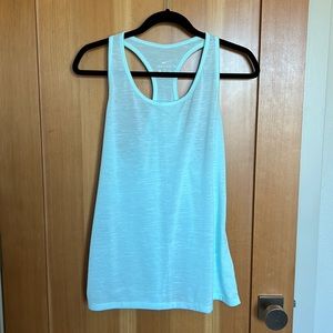 Gorgeous light aqua blue Nike tank top